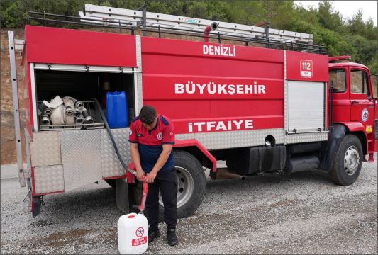 Denizli Büyükşehir’den Yangınla Mücadelede Yeni Hamle