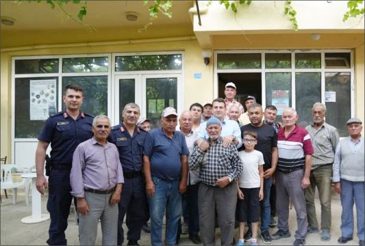 KAYMAKAM UZAK KÖYLERİ ZİYARET ETTİ