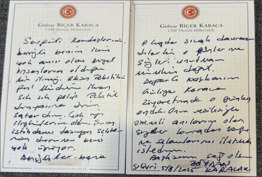 GÜLİZAR BİÇER KARACA’DAN SİLİVRİ CEZAEVİ ZİYARETİ: “ZEYDAN KARALAR’IN SİLİVRİ’DE NE İŞİ VAR?”