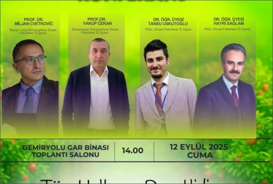 UZMANLAR ELMA YETİŞTİRİCİLİĞİ VE PAZARLANMASI KONUSUNU ANLATACAK