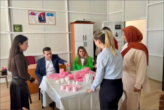 Kaymakam Fatih Cıdıroğlu SODAM Üretim Atölyesini Ziyaret Etti