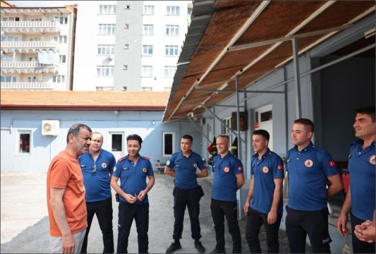 Başkan Çavuşoğlu Bayramda Görev Başındaki Personeli Yalnız Bırakmadı